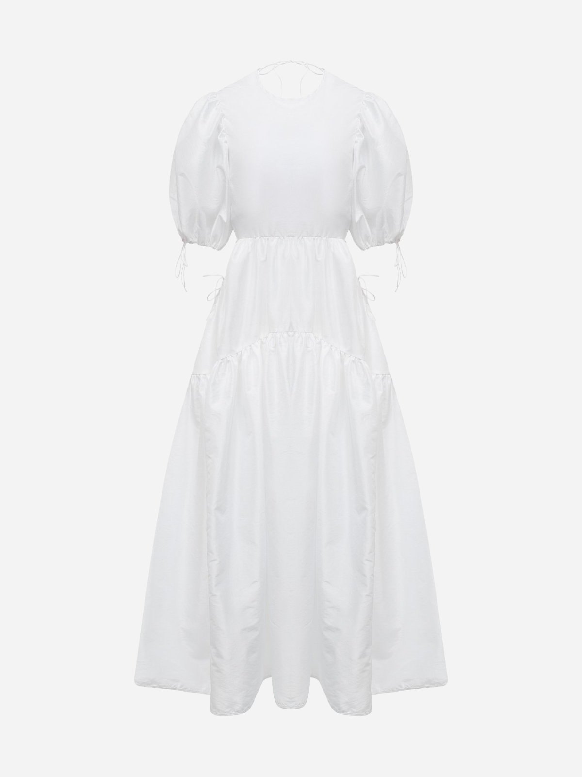 На свадьбу, после свадьбы или просто так: 20 лаконичных белых платьев на лето (фото 17)