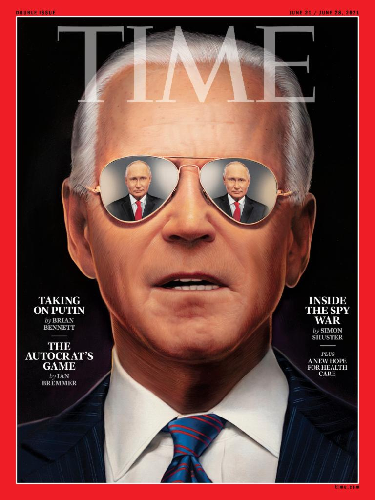 Журнал «Time» поместил на обложку Путина и Байдена (фото 1)