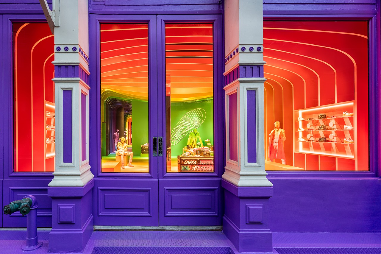 Louis Vuitton открыл поп-ап в Сохо в Нью-Йорке (фото 3)