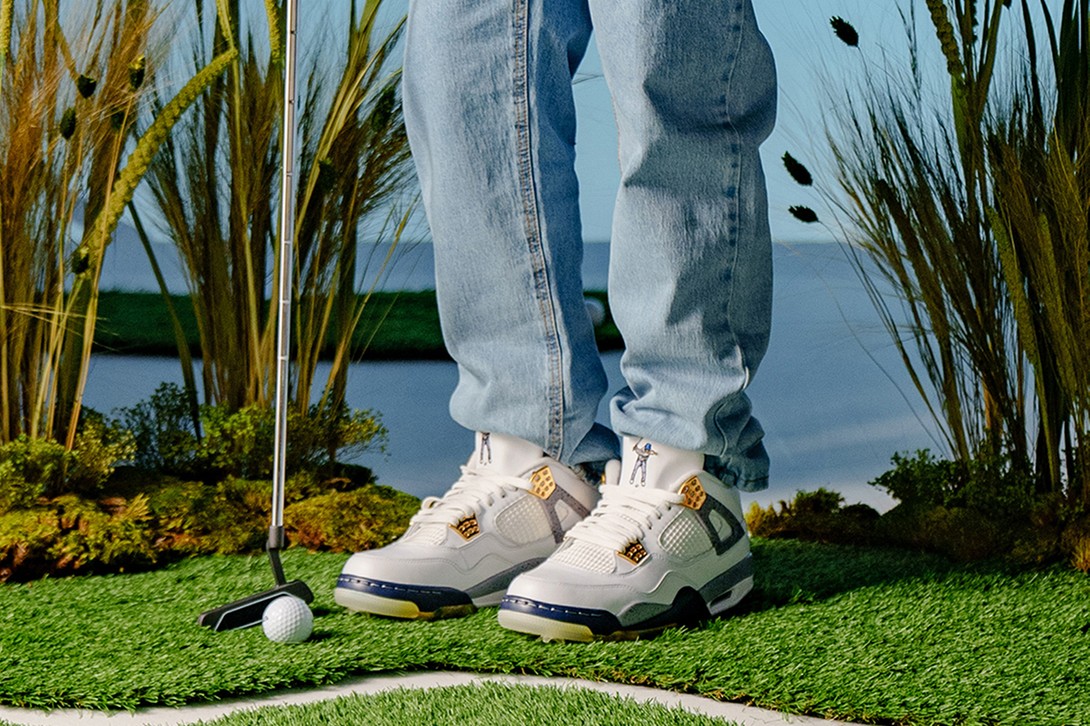 Air Jordan выпустил кроссовки в коллаборации с брендом для гольфа Eastside Golf (фото 3)