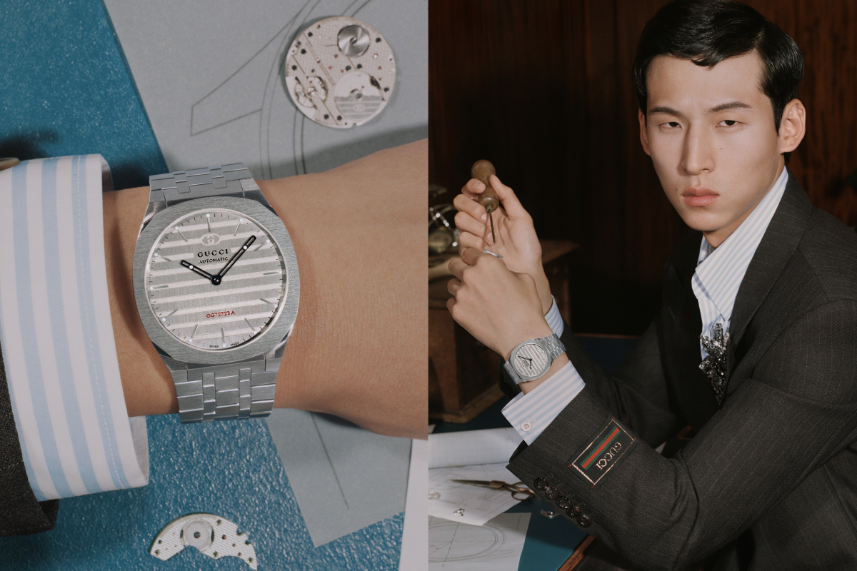 Алессандро Микеле показал новую кампанию часов Gucci 25H (фото 1)
