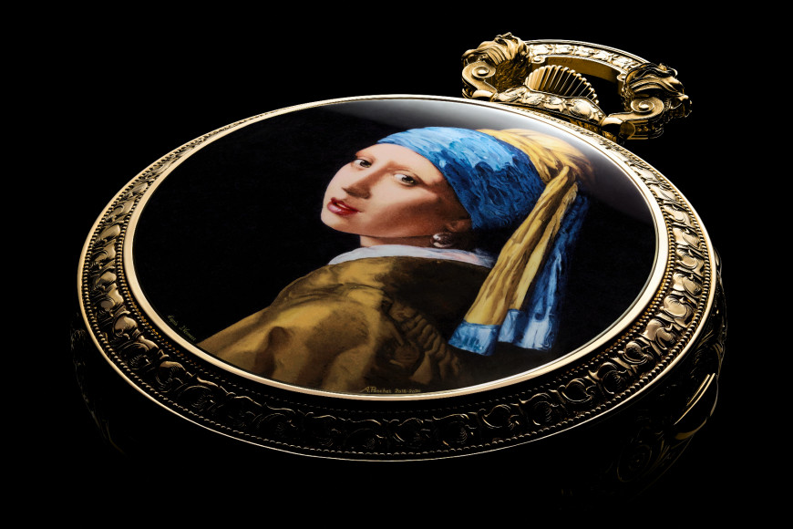 Vacheron Constantin изготовил карманные часы с картиной Вермеера на заказ (фото 3)