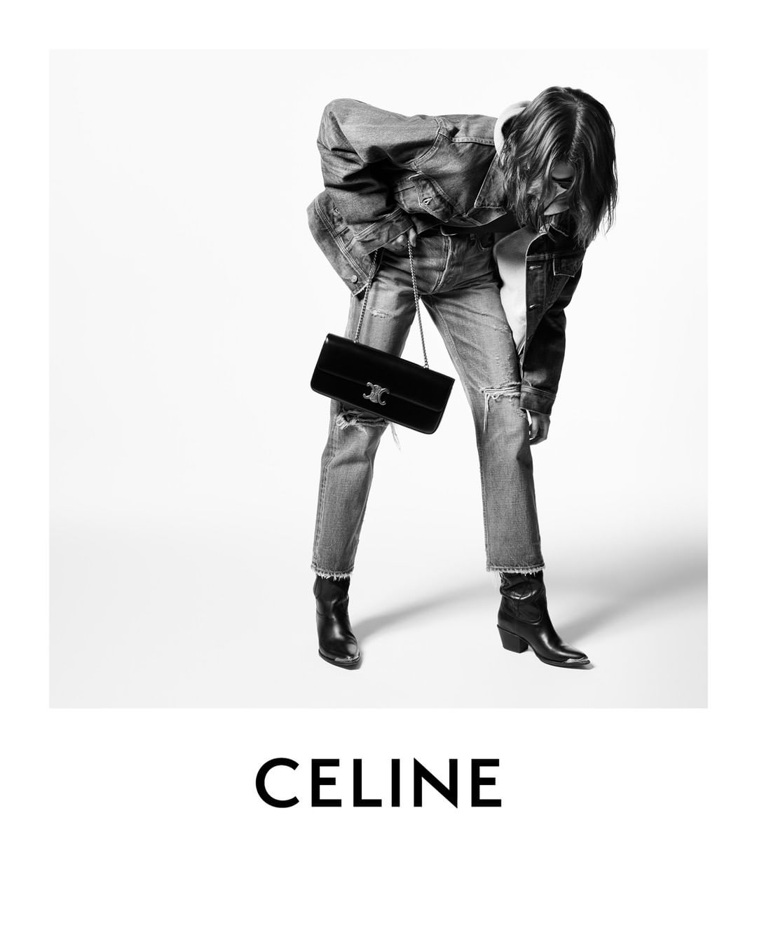 Кайя Гербер снялась в кампании осенне-зимней коллекции Celine (фото 4)