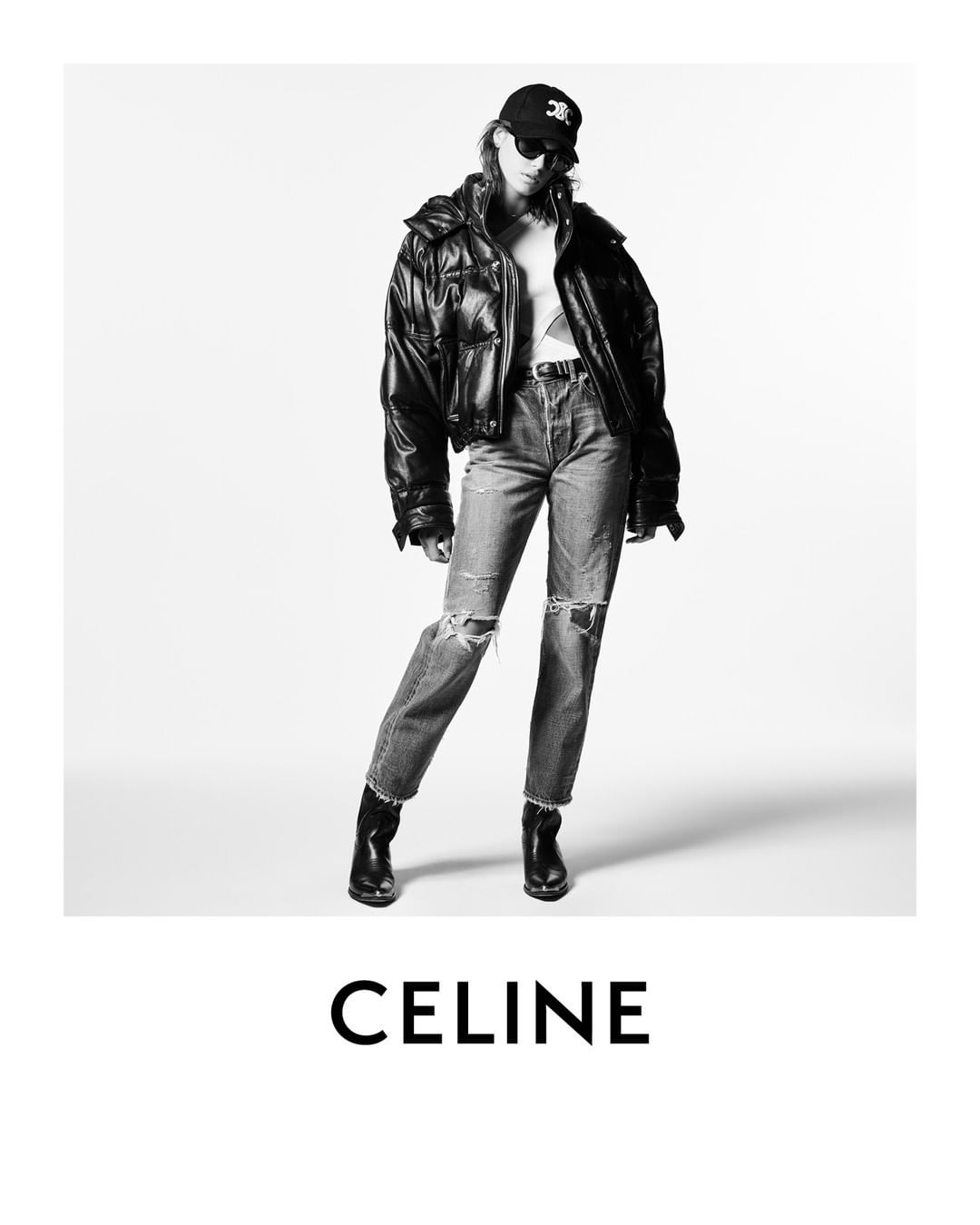 Кайя Гербер снялась в кампании осенне-зимней коллекции Celine (фото 6)