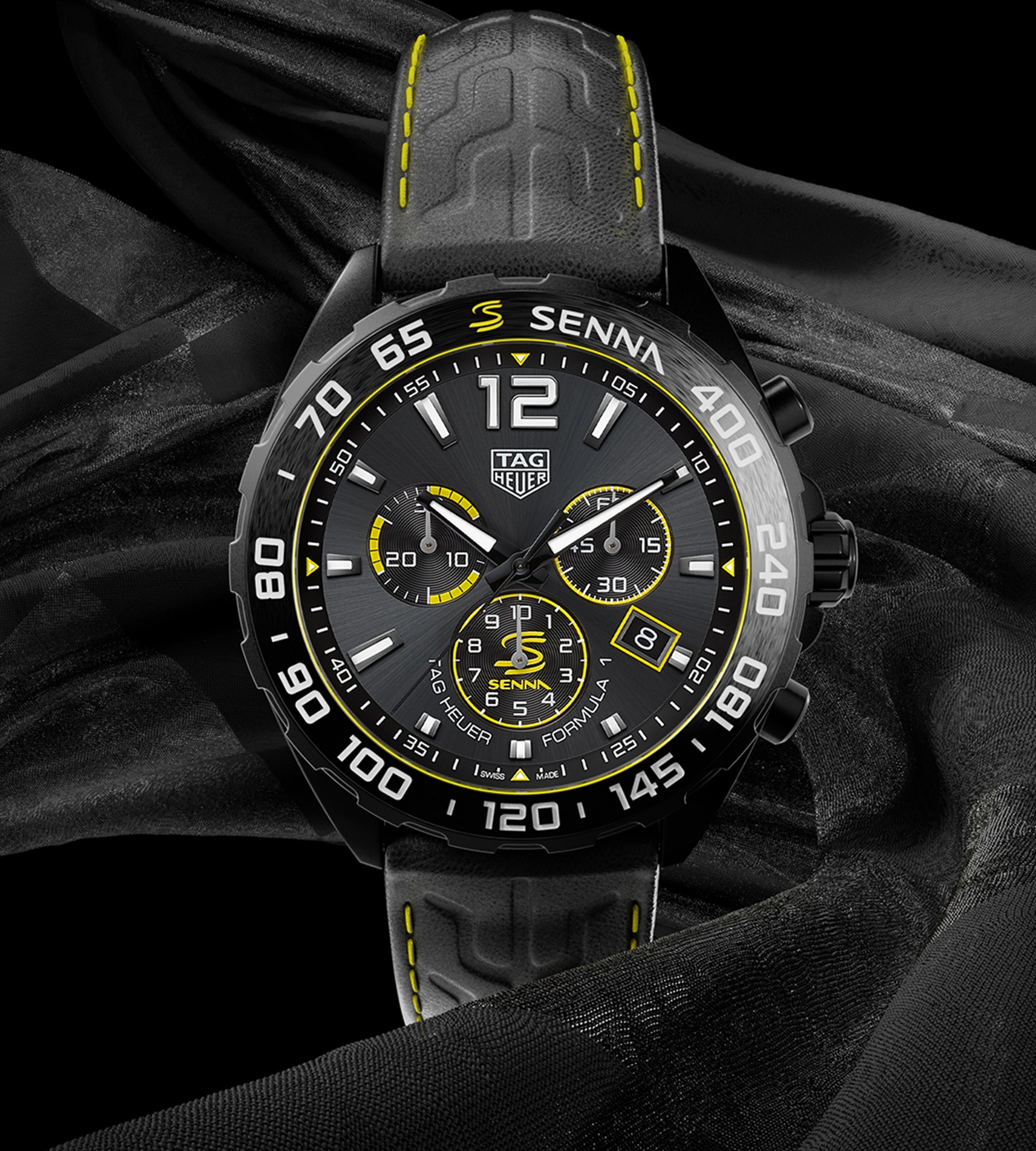 TAG Heuer посвятил новые часы автогонщику Айртону Сенне (фото 1)
