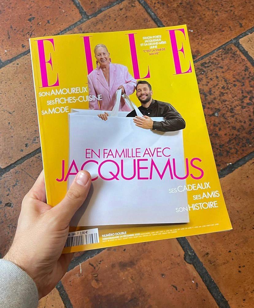 Симон Порт Жакмюс и его бабушка снялись для обложки французского Elle (фото 3)
