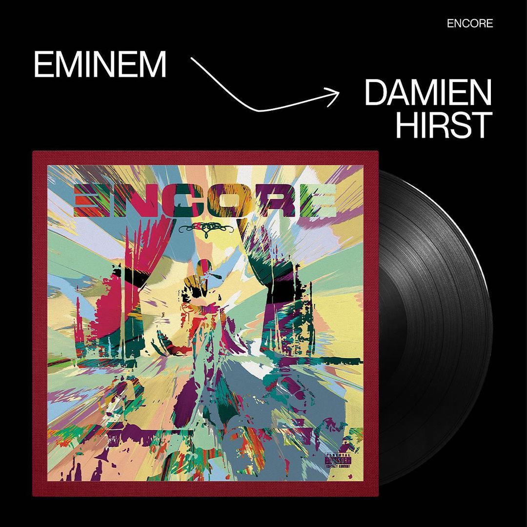 Дэмиен Херст создал альтернативные обложки для всех альбомов Эминема (фото 6)