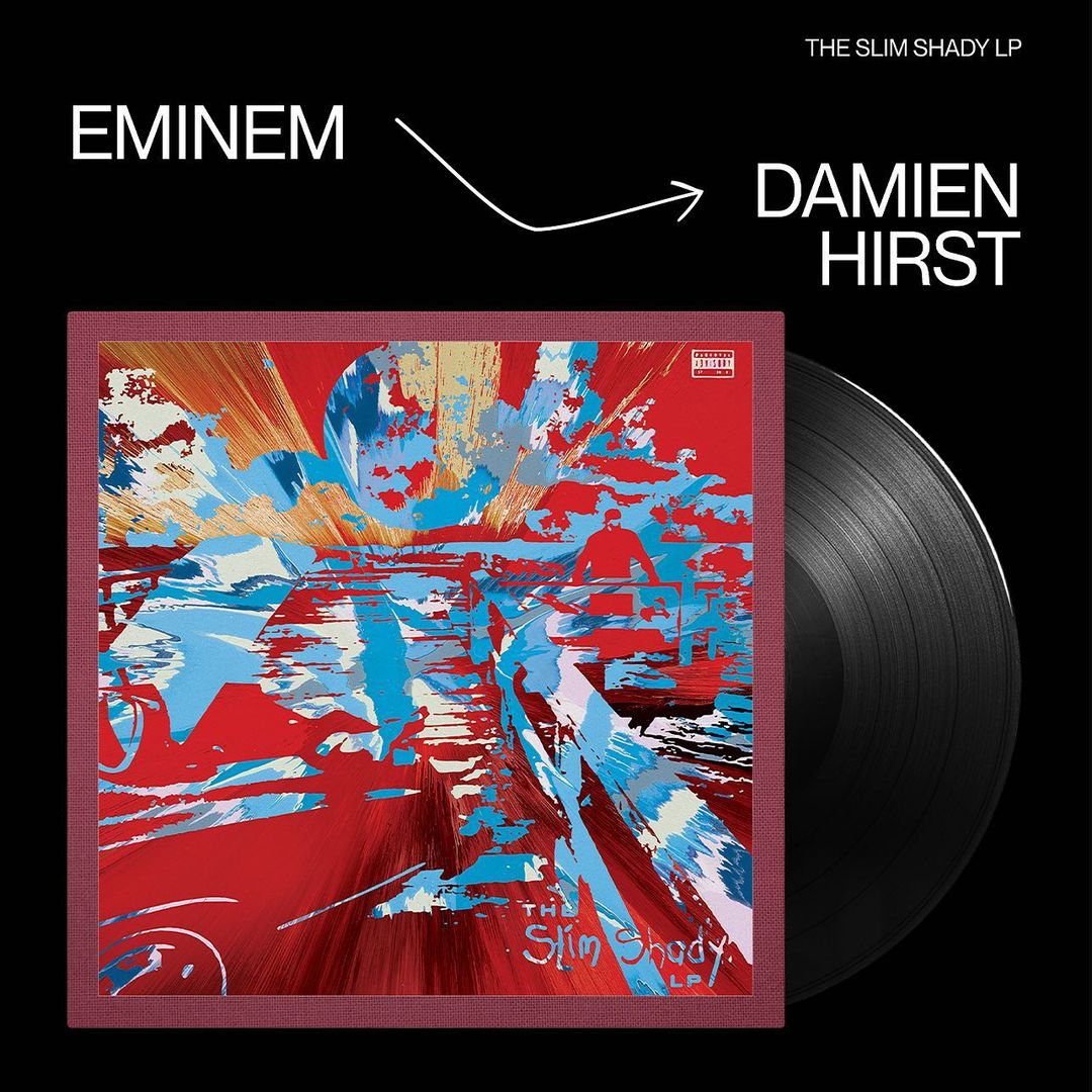 Дэмиен Херст создал альтернативные обложки для всех альбомов Эминема (фото 3)