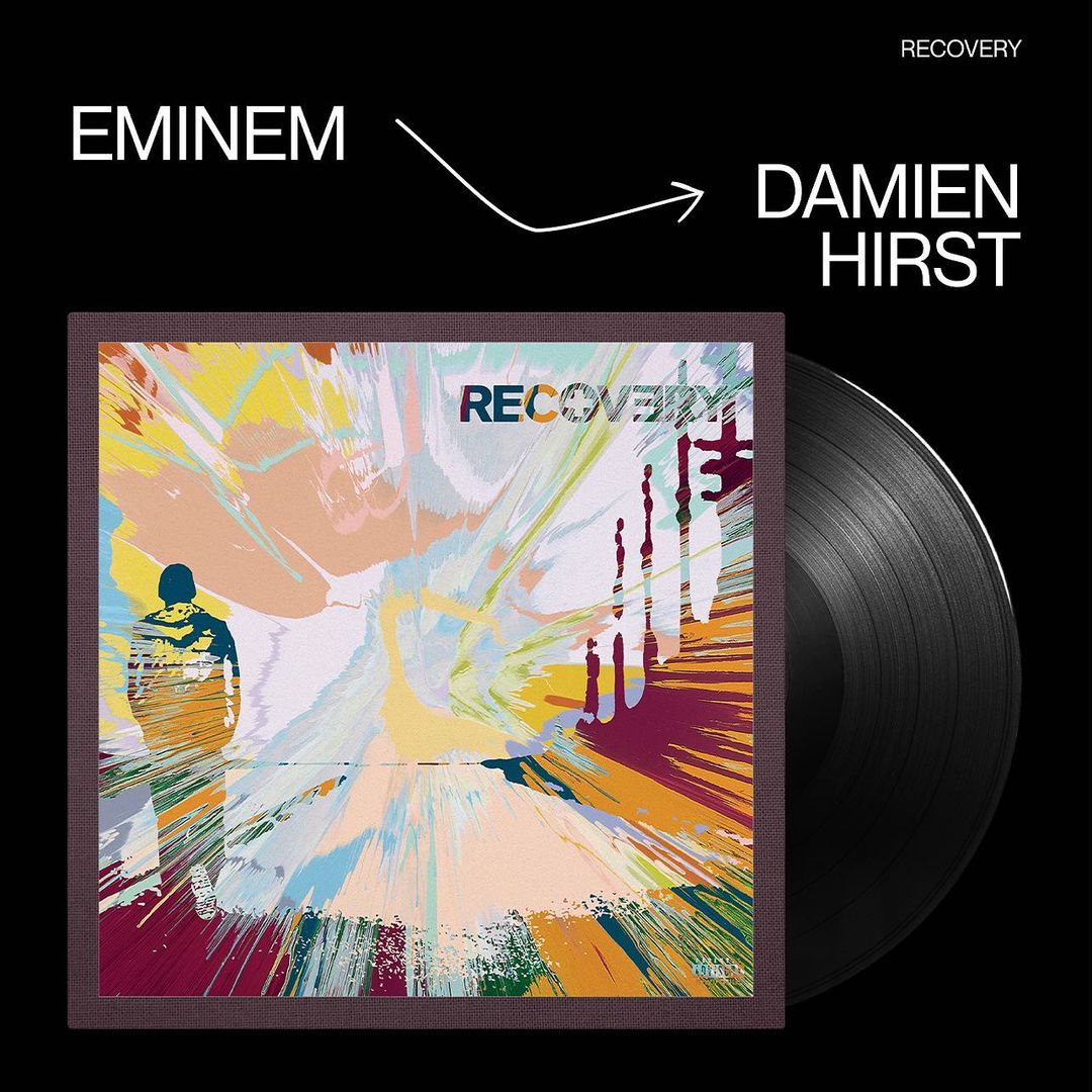 Дэмиен Херст создал альтернативные обложки для всех альбомов Эминема (фото 2)