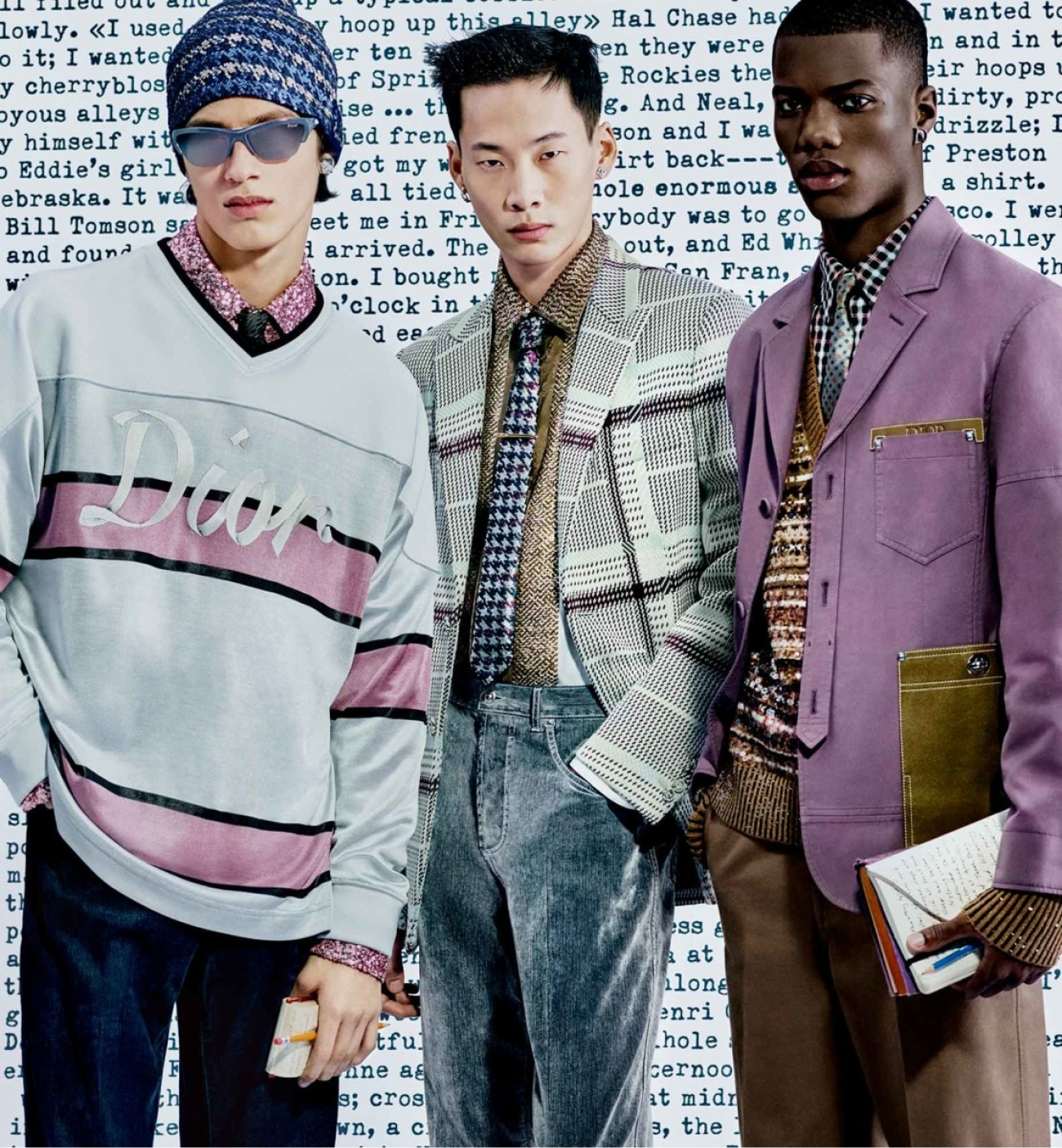 Dior посвятил рекламную кампанию новой мужской коллекции поэзии | BURO.