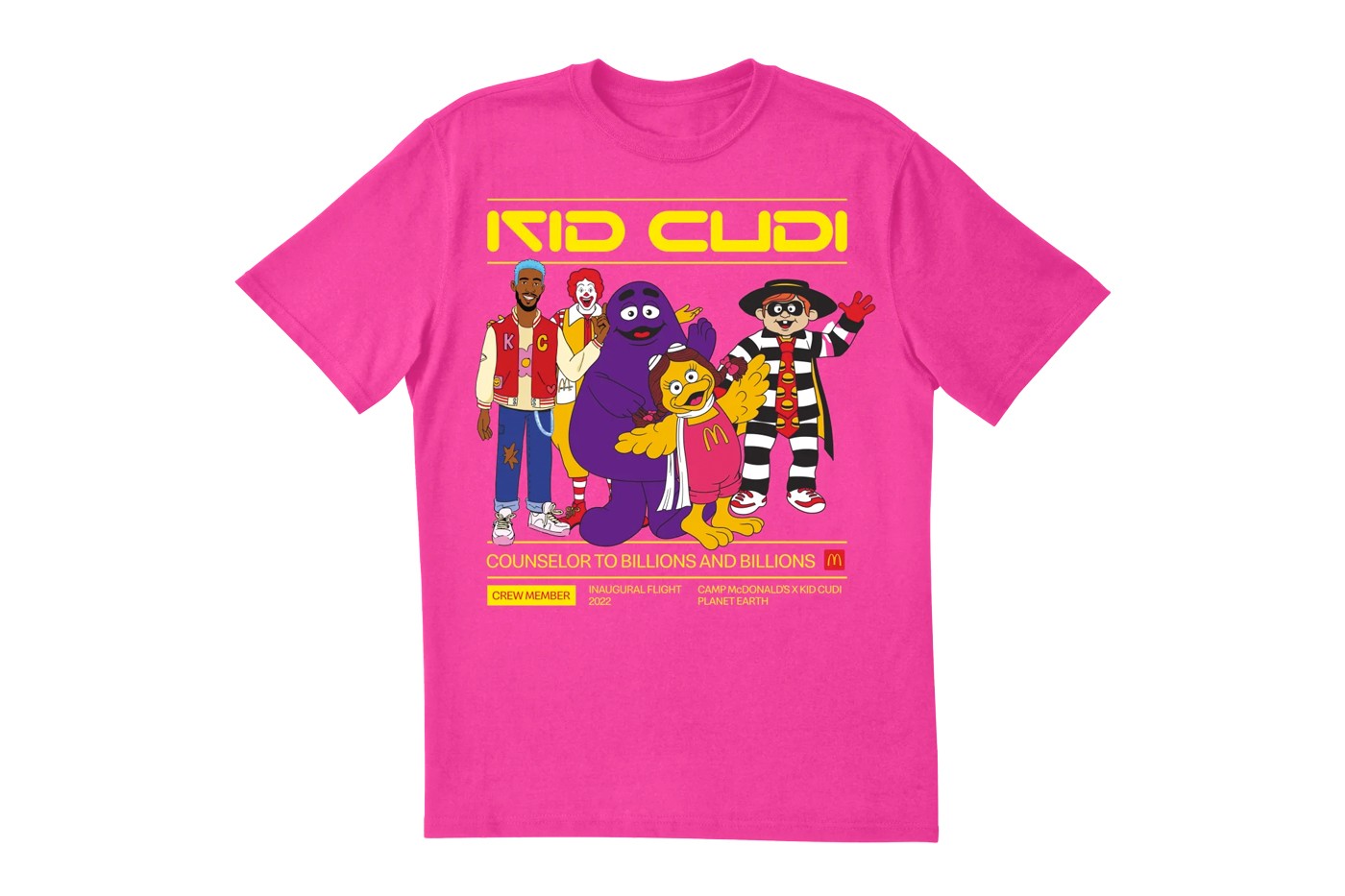Kid Cudi выпустил коллекцию мерча для McDonald’s (фото 1)
