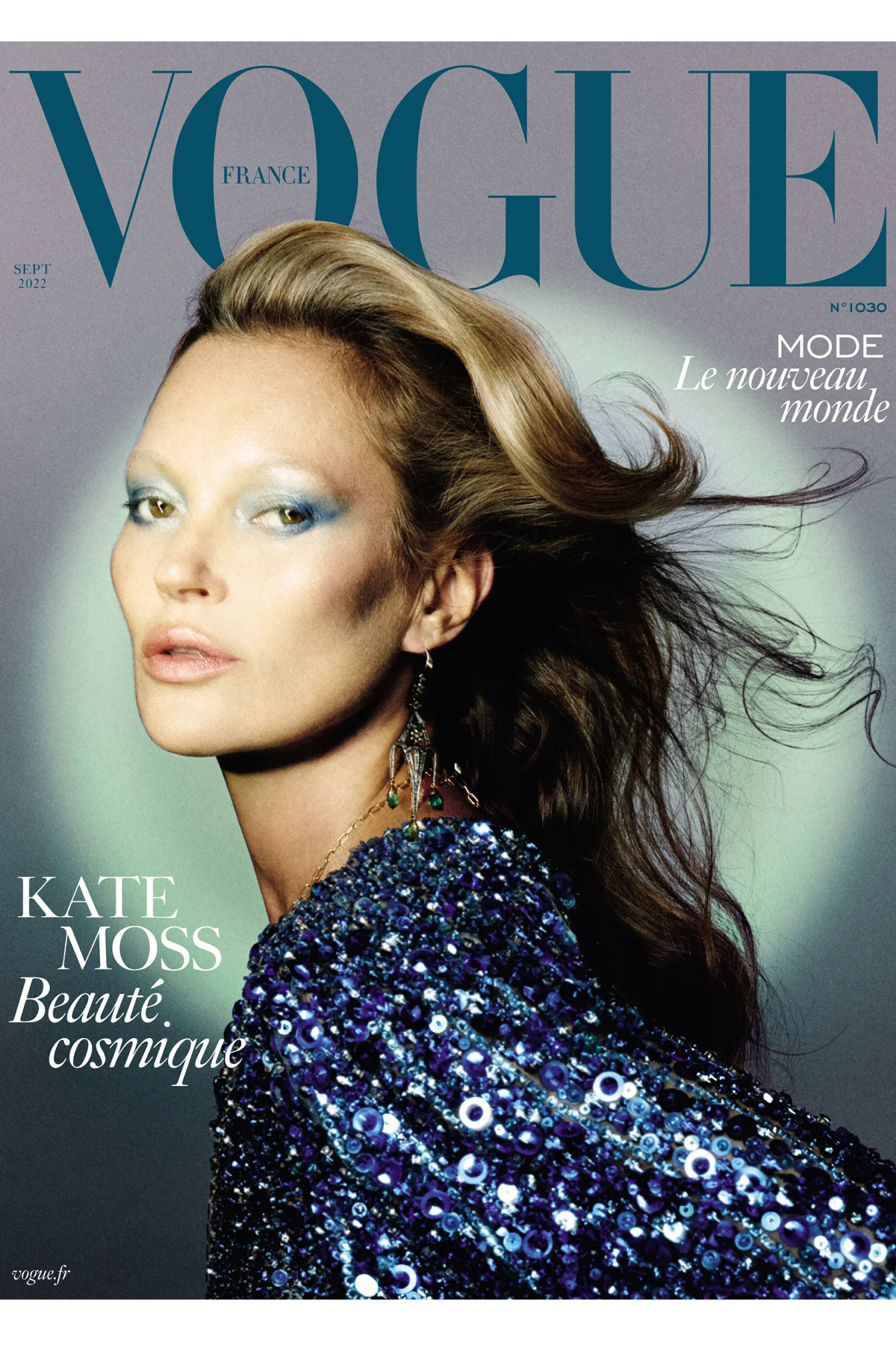 Кейт Мосс снялась для обложки французского Vogue (фото 1)