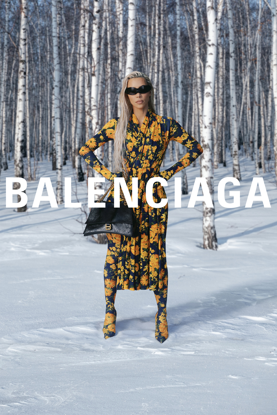 Ким Кардашьян снялась в зимней кампании Balenciaga (фото 7)