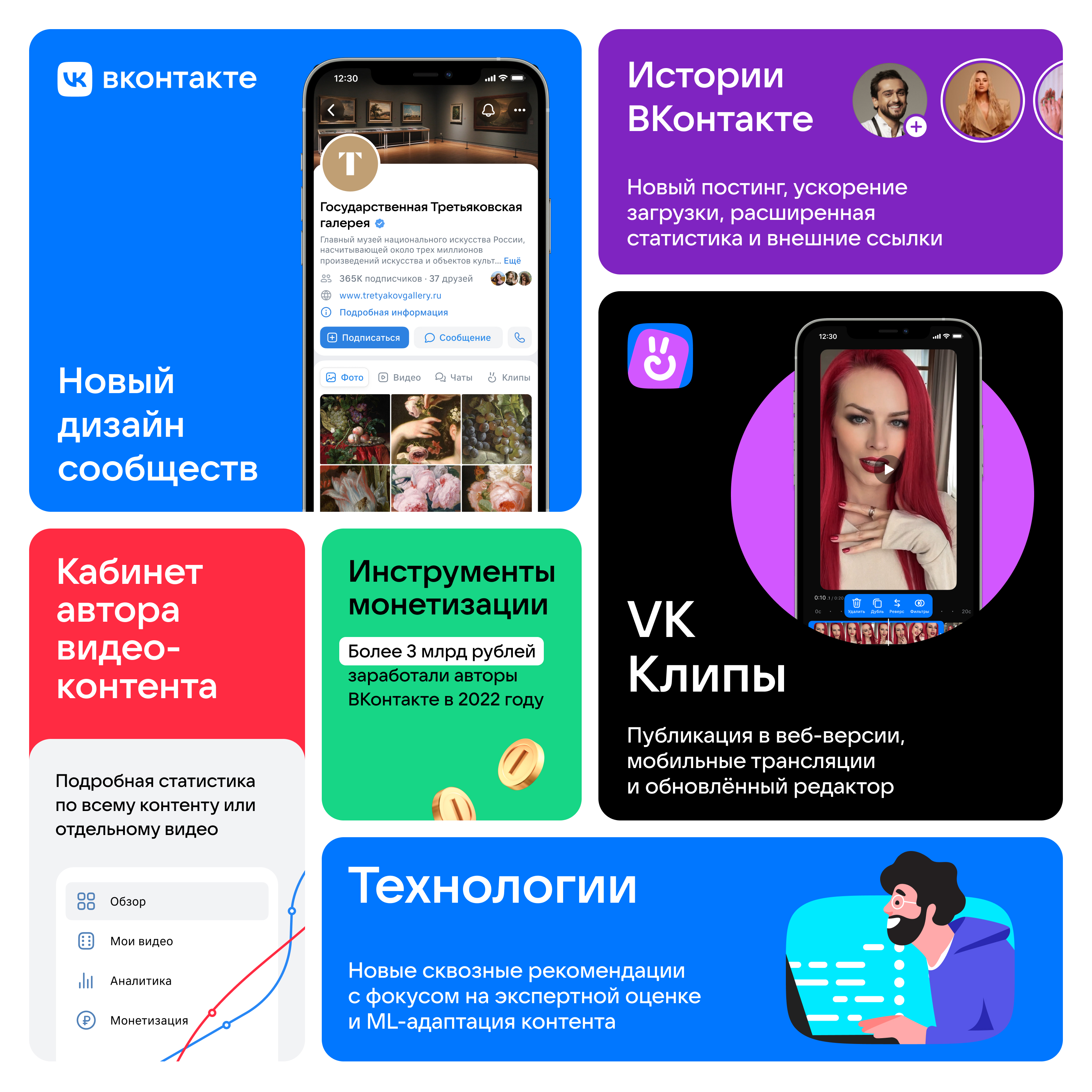 «ВКонтакте» обновила дизайн сообществ (фото 1)