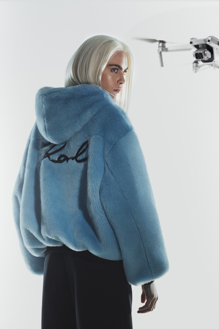 Karl Lagerfeld показал кампанию коллаборации с Карой Делевинь (фото 1)