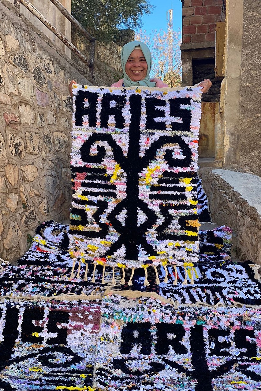 Aries выпустил коллекцию ковров совместно с женщинами Марокко (фото 1)