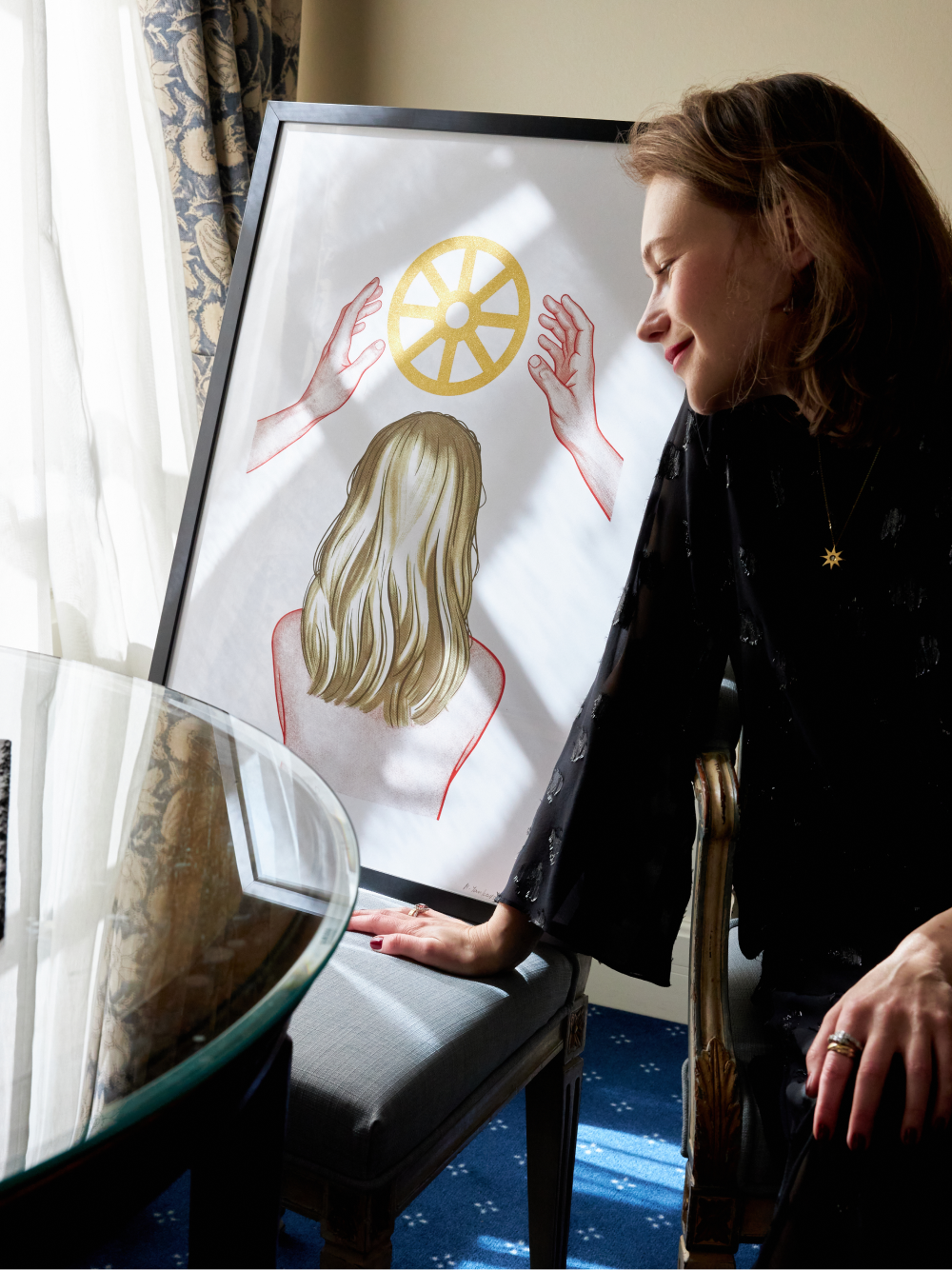 Маша Янковская посвятила новый тираж шелкографии «Гранд Отелю Мойка 22» (фото 1)