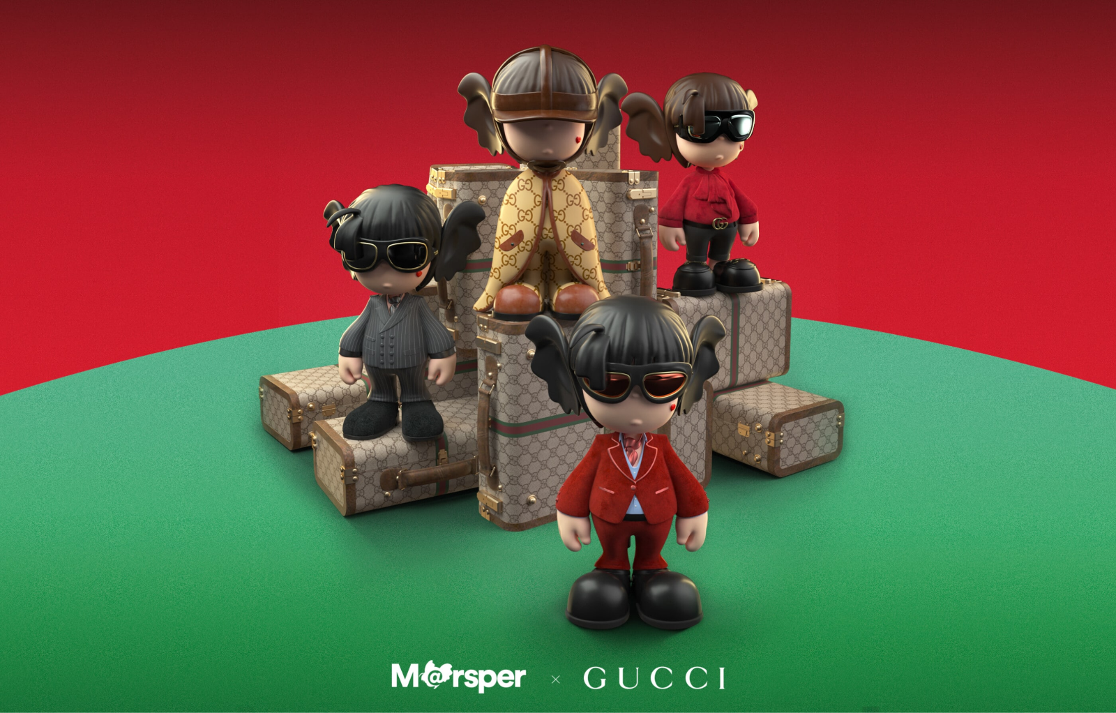 Gucci выпустит коллекционные статуэтки с китайским виртуальным персонажем (фото 1)