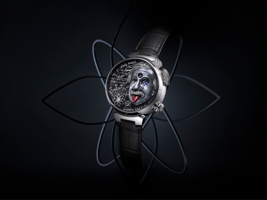 Louis Vuitton выпустил часы с изображением Альберта Эйнштейна (фото 2)