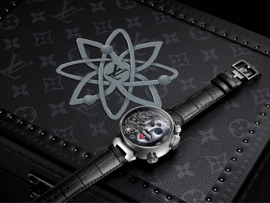 Louis Vuitton выпустил часы с изображением Альберта Эйнштейна (фото 1)