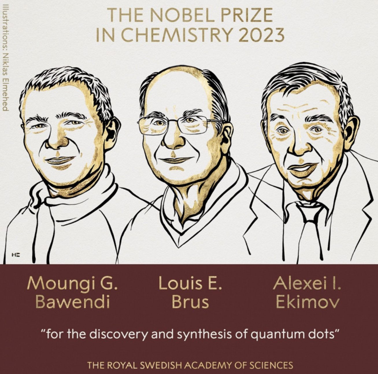 Нобелевскую премию по химии присудили трем ученым за открытия в нанотехнологиях (фото 1)