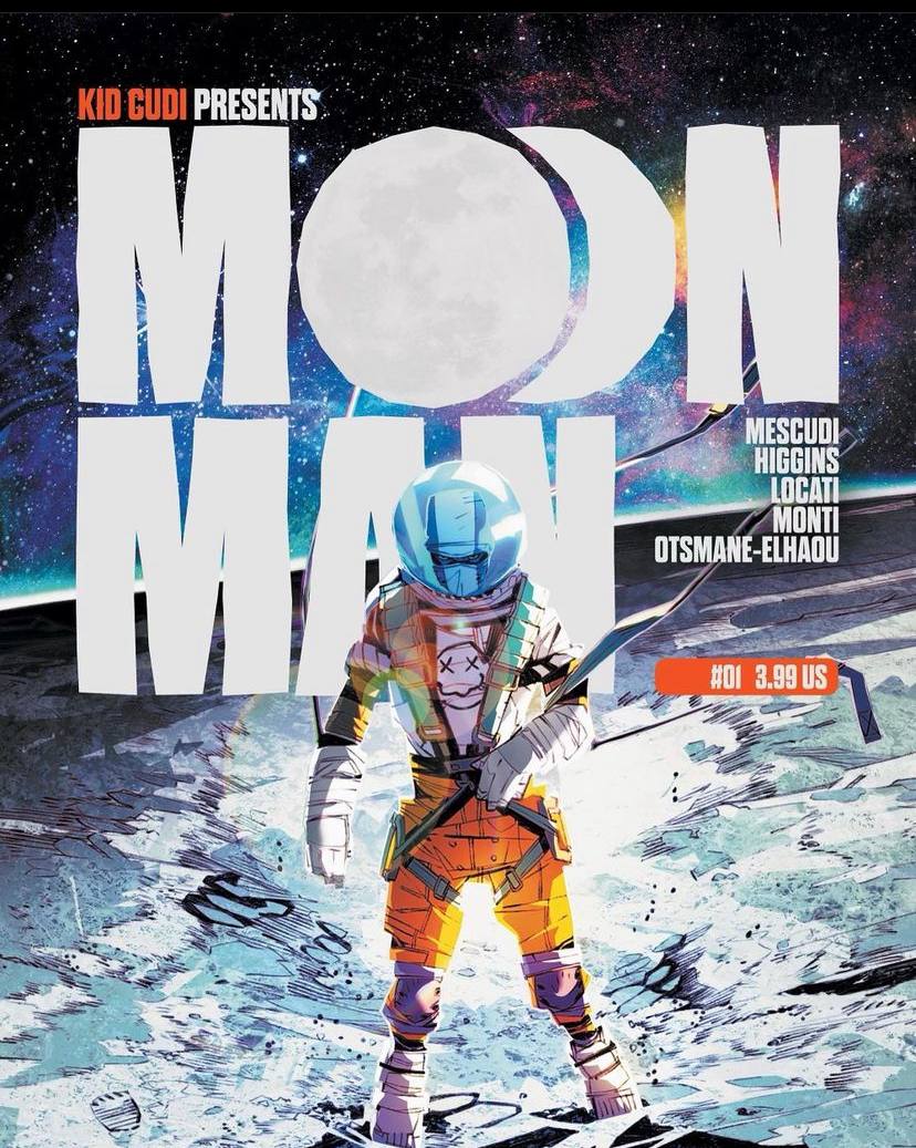 Рэпер Kid Cudi выпустит космический комикс «Moon Man» (фото 1)