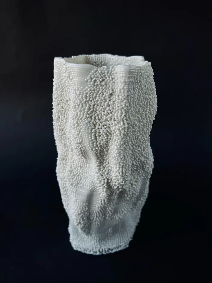 Студия Creso Ceramics выпустила фарфоровые арт-объекты, напечатанные на 3D-принтере (фото 1)