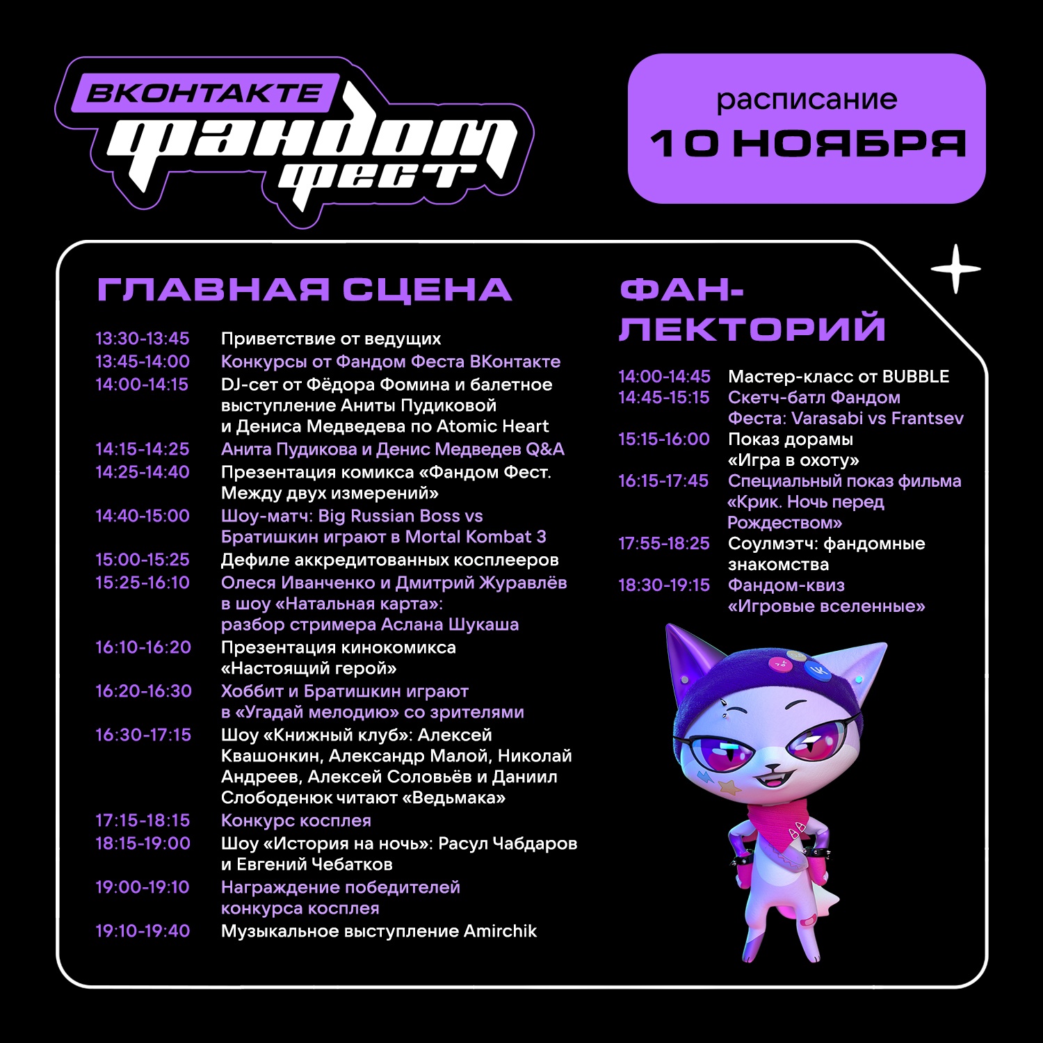 Новая работа Миядзаки и k-pop: Фандом Фест «ВКонтакте» представил финальную программу (фото 1)