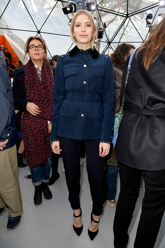 Гости показа Louis Vuitton, осень-зима 2015 (фото 12)