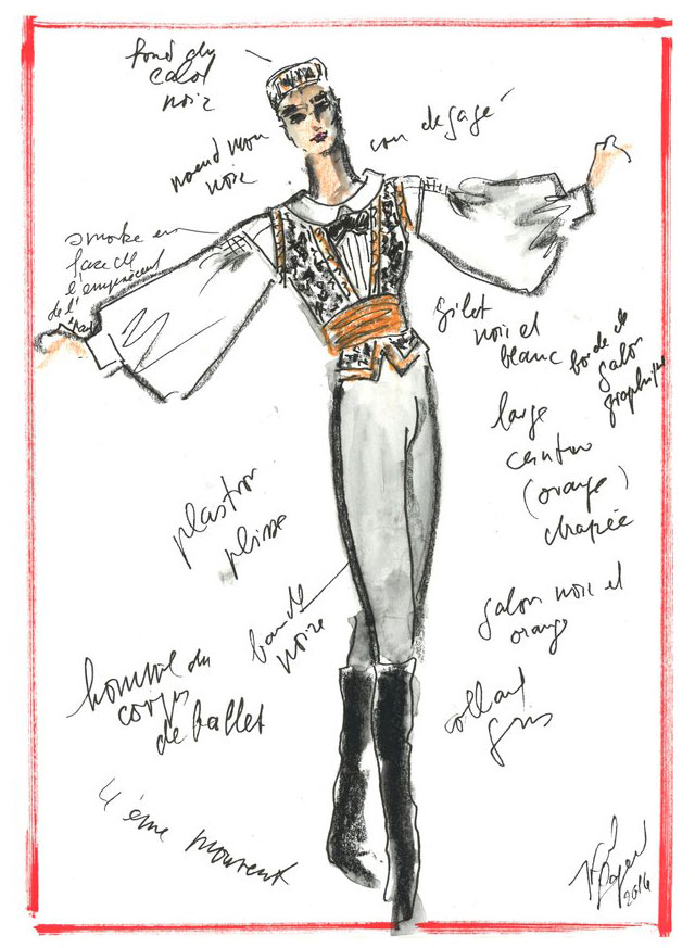 Карл Лагерфельд создал костюмы для Парижской оперы (фото 2)