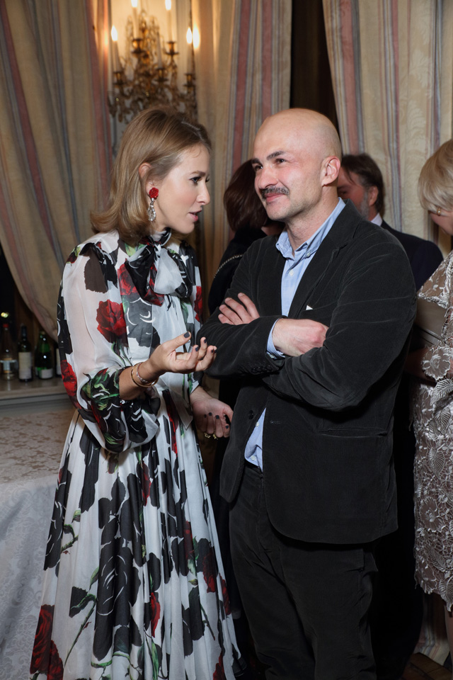 Ксения Собчак и Максим Виторган на открытии бутика Club Med (фото 6)