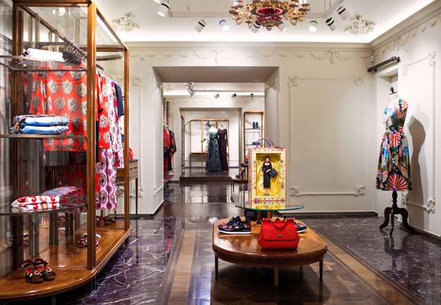 Dolce & Gabbana открывают новый бутик в Москве (фото 4)