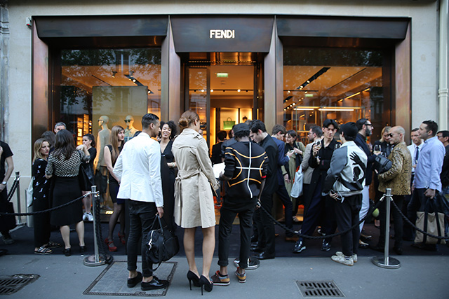 Fendi отпраздновали открытие нового бутика (фото 1)