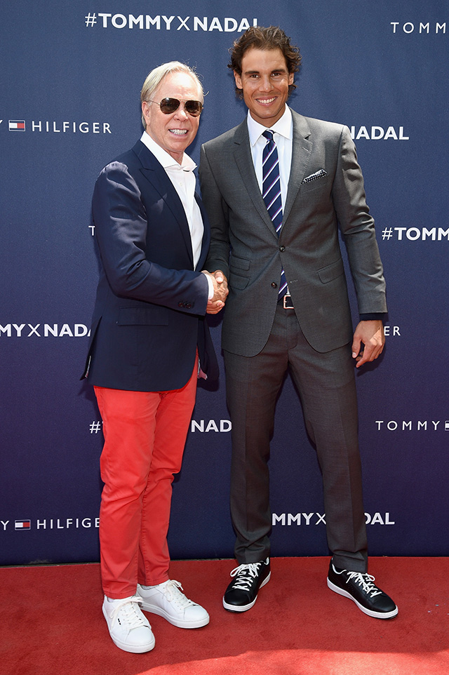 Томми Хилфигер и Рафаэль Надаль на коктейле в Нью-Йорке (фото 1)