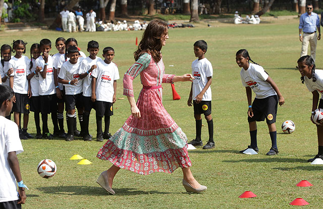 Принц Уильям и Кейт Миддлтон в Индии (фото 5)