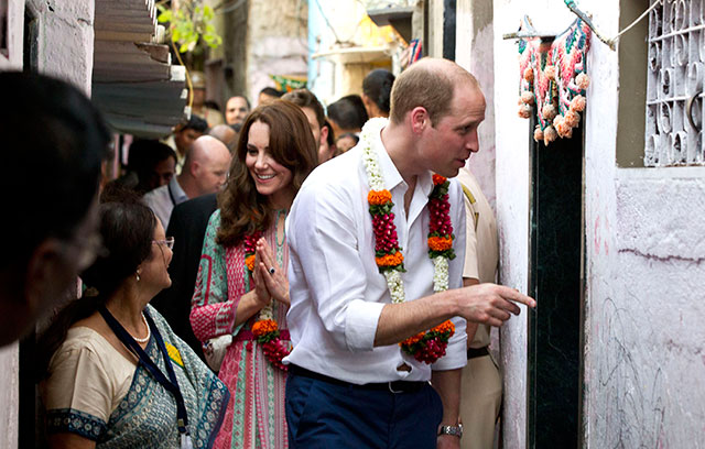 Принц Уильям и Кейт Миддлтон в Индии (фото 3)