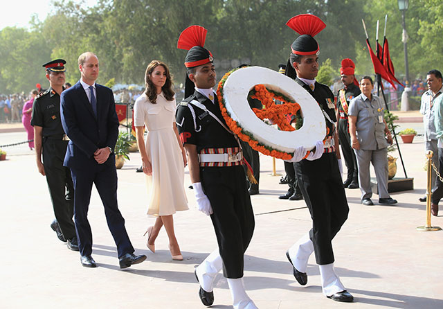 Принц Уильям и Кейт Миддлтон в Индии (фото 6)