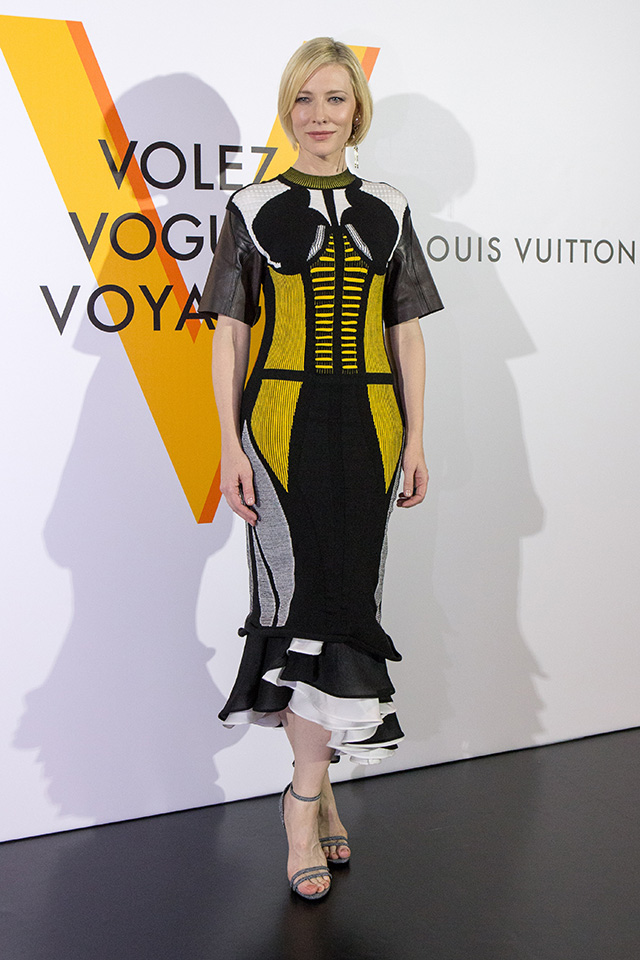 Кейт Бланшетт и София Коппола на открытии выставки Louis Vuitton в Токио (фото 1)