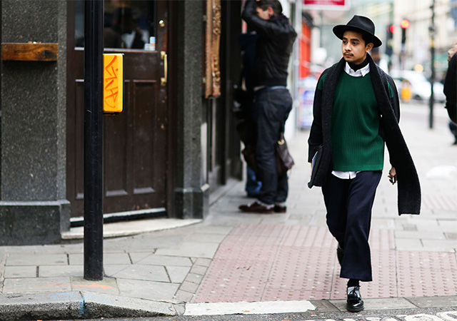 Мужская неделя моды в Лондоне F/W 2015: street style. День четвертый (фото 5)