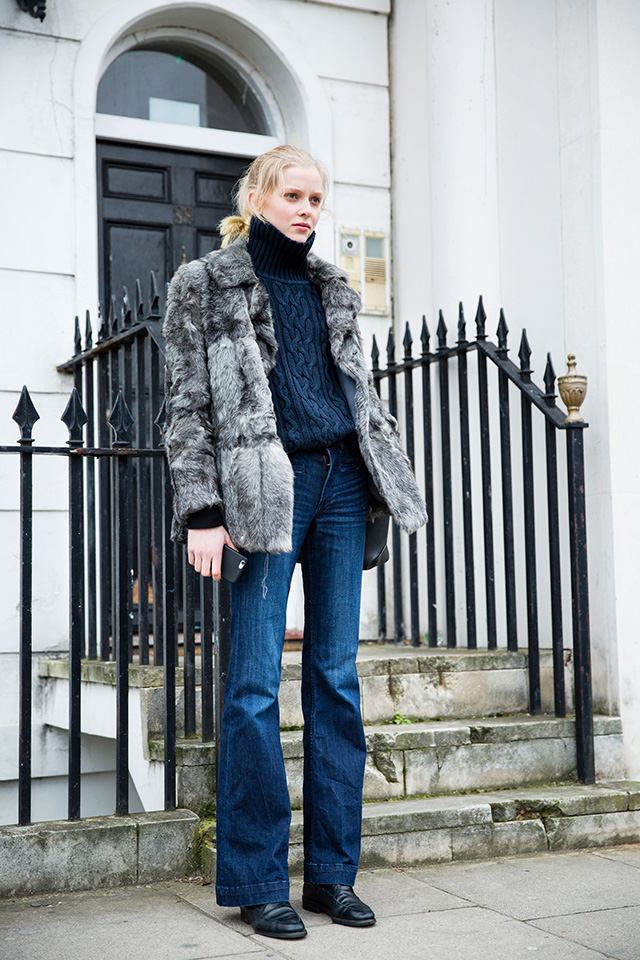 Неделя моды в Лондоне, осень-зима 2016: street style. Часть 1 (фото 10)