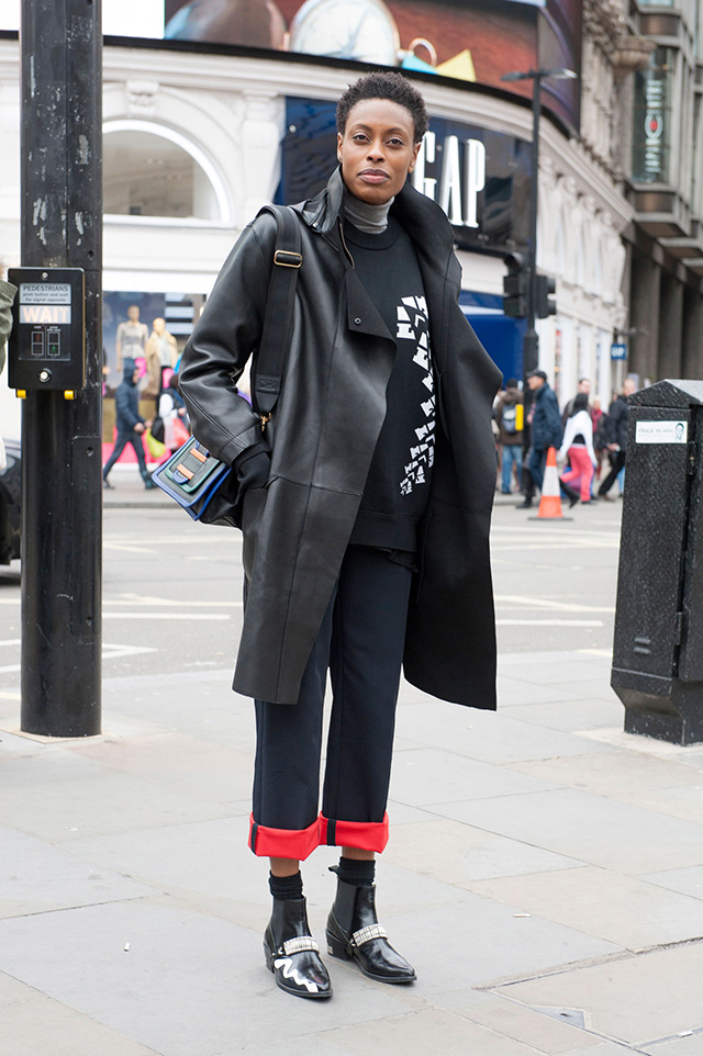 Неделя моды в Лондоне F/W 2015: street style. Часть 2 (фото 13)