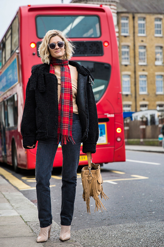 Неделя моды в Лондоне, осень-зима 2016: street style. Часть 1 (фото 8)