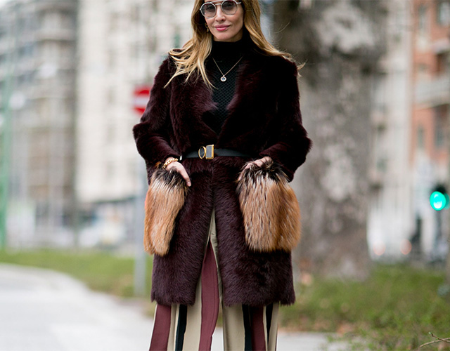 Неделя моды в Милане, осень-зима 2016: street style. Часть 2 (фото 18)