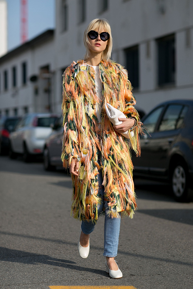 Неделя моды в Милане, осень-зима 2016: street style. Часть 2 (фото 5)