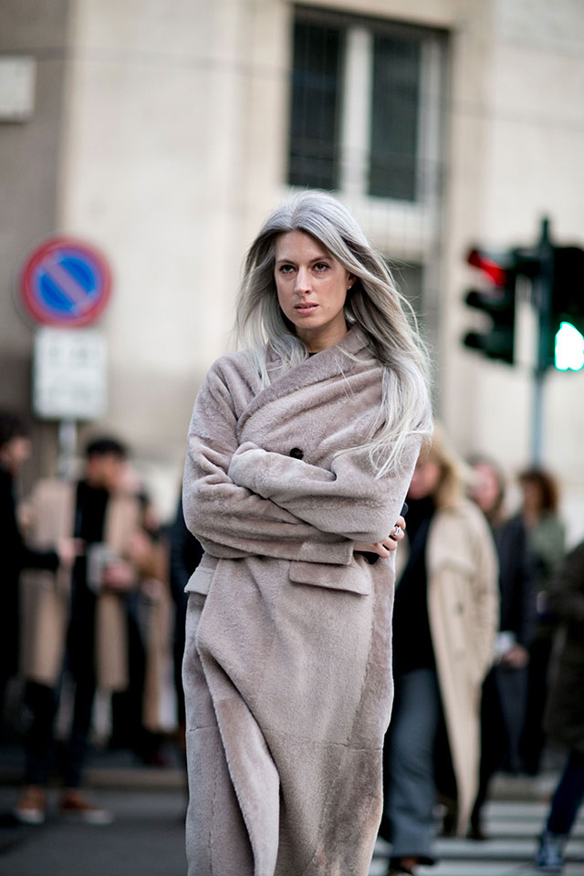 Неделя моды в Милане, осень-зима 2016: street style. Часть 1 (фото 4)