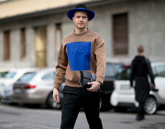 Мужская неделя моды в Милане F/W 2015: street style. Часть 3 (фото 20)