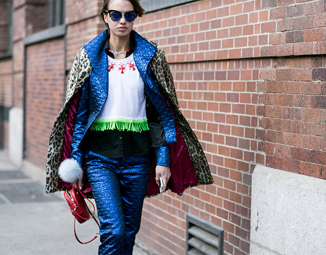 Неделя моды в Нью-Йорке F/W 2015: street style. Часть 6 (фото 15)
