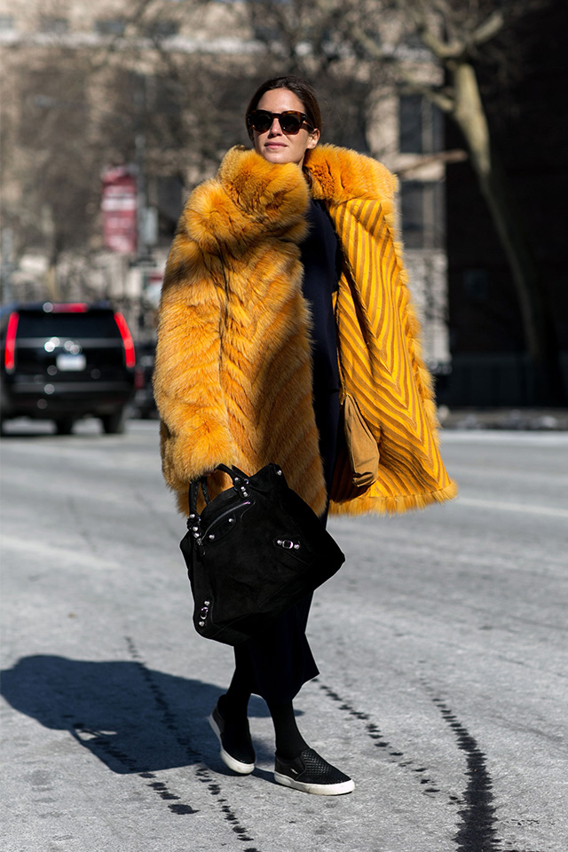 Неделя моды в Нью-Йорке F/W 2015: street style. Часть 3 (фото 16)