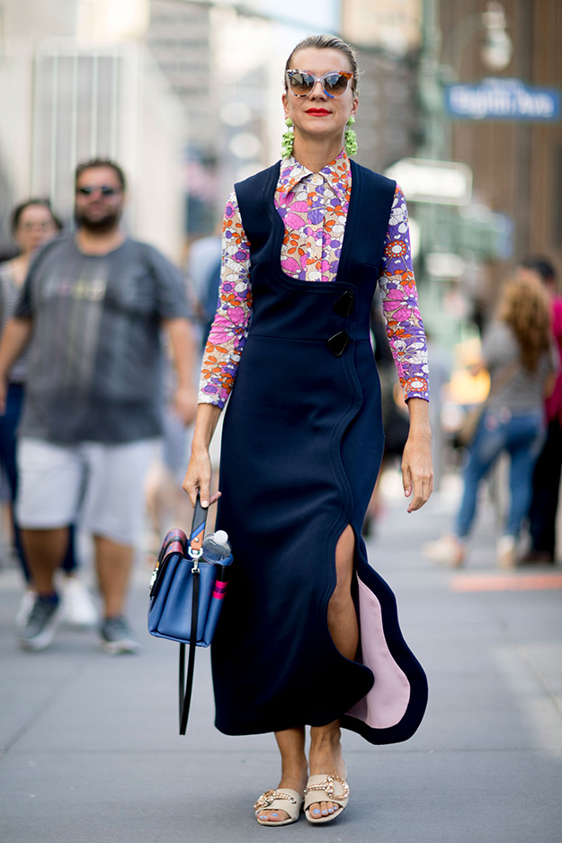 Что носят на Неделе моды в Нью-Йорке: 6 часть (фото 8)