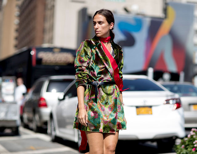 Что носят на Неделе моды в Нью-Йорке: 1 часть (фото 9)